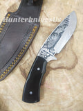 Handmade Hunting Engraved Knife