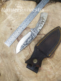 Handmade Engrave Hunting Knife