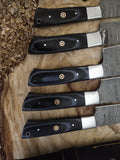 Premium Handmade Damascus Kitchen Knife Set – Perfect for Chefs & Home Cooks