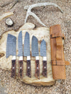 Master the Art of Cooking with Handmade Damascus Steel Knife Set