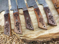 Master the Art of Cooking with Handmade Damascus Steel Knife Set