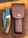 Folding knife With Stag Handle