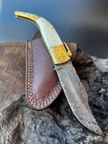 Folding knife With Camel Bone Handle