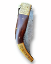 11 Inch Folding Knife with Rosewood Handle