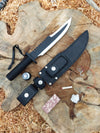 Authentic Rambo Knife: Stainless Steel Survival Gear - Overall length 14.25 inch