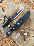 Authentic Rambo Knife: Stainless Steel Survival Gear - Overall length 14.25 inch