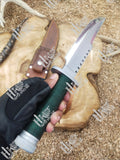 New Style Rambo Hunting Knife Premium Quality Survival Tool 440c stainless steel