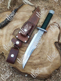 New Style Rambo Hunting Knife Premium Quality Survival Tool 440c stainless steel