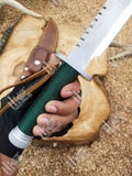 New Style Rambo Hunting Knife Premium Quality Survival Tool 440c stainless steel