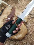 New Style Rambo Hunting Knife Premium Quality Survival Tool 440c stainless steel