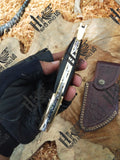 Rampuri Ratchet Hand Engraved Folding knife