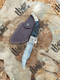 Rampuri Ratchet Hand Engraved Folding knife