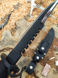 Authentic Rambo Knife: Stainless Steel Survival Gear - Overall length 14.25 inch