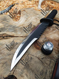 Authentic Rambo Knife: Stainless Steel Survival Gear - Overall length 14.25 inch